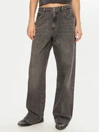 Spodnie damskie - One Teaspoon Jeansy Jackson 26846 Szary Baggy Fit - miniaturka - grafika 1