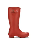 Buty dla dziewczynek - Hunter Kalosze JFT6000RMA Czerwony - miniaturka - grafika 1