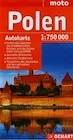 Polska. Mapa samochodowa 1:750 000. Wersja niemiecka - Książki podróżnicze - miniaturka - grafika 1