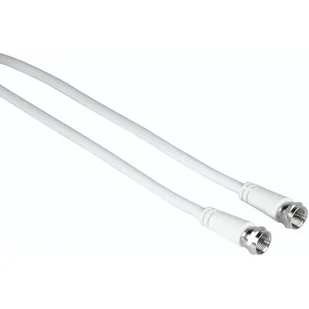 Hama Kabel antenowy 75dB wtyk F wtyk F 1.5m > PIĄTY PRODUKT 99% - Kable - miniaturka - grafika 1