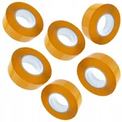 Taśmy klejące - 6x Taśma pakowa żółta Rosfix 48 mm x 50 mm - miniaturka - grafika 1