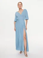 Sukienki - Marella Sukienka wieczorowa Dire 36260328 Niebieski Regular Fit - miniaturka - grafika 1
