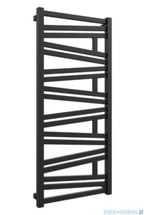 VITALLE Savona grzejnik łazienkowy 120x55 cm czarny 10111196231124 - Pompy ciepła - miniaturka - grafika 1