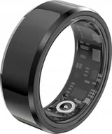 Smartband - Smart Ring #12 21.5mm Czarny Android iOS Inteligentny pierścionek Tętno - miniaturka - grafika 1