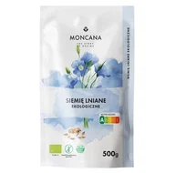 Zdrowa żywność - Ekologiczne Siemię Lniane Brązowe 500g - Superfood Bezglutenowe - miniaturka - grafika 1