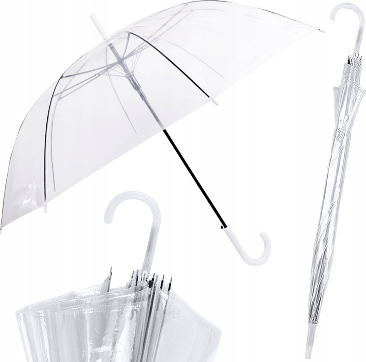 PARASOL PRZEZROCZYSTY DUŻY RIH-107