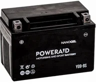 Akumulatory motocyklowe - AKUMULATOR POWERAID YG9-BS 12V 9AH 120A (L+) - miniaturka - grafika 1