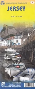 ITMB Jersey  mapa turystyczna 1:12 000  ITMB - Atlasy i mapy - miniaturka - grafika 1
