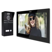 Akcesoria do domofonów i wideodomofonów - Eura-Tech Wideodomofon VDP-98C5 Czarny - miniaturka - grafika 1