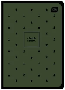 Zeszyt A5/60 kratka Chess Soft Touch Interdruk - Zeszyty szkolne - miniaturka - grafika 2