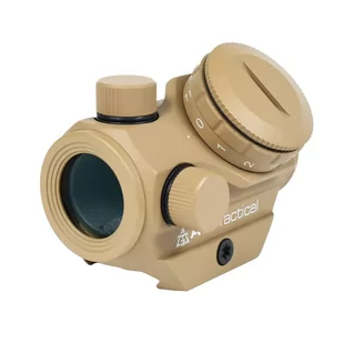 Kolimator AT3 Tactical RD50 2 MOA niski montaż FDE flat dark earth - Lornetki - miniaturka - grafika 1