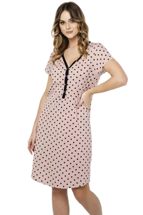 Italian Fashion Buscato druk plus koszula nocna - Piżamy damskie - miniaturka - grafika 1