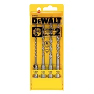 Wiertła - Dewalt DeWALT dt9702-QZ Extreme2 zestaw wierteł SDS-Plus Hammer, 4-częściowy, w kasecie z tworzywa sztucznego DT9702-QZ - miniaturka - grafika 1