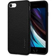 Etui i futerały do telefonów - Etui Braders Spigen Liquid Air do Iphone 7 / 8 / SE 2020 Black - miniaturka - grafika 1