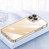 Etui i futerały do telefonów - Etui na telefon PC z serii SULADA JINGJIA do iPhone'a 13 Pro Max Złoto - miniaturka - grafika 1