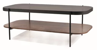 Ława kawowa PRIMA A szklany blat w kolorze bursztynu - Ławy i stoliki kawowe - miniaturka - grafika 1