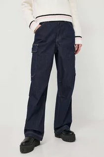 Spodnie damskie - Miss Sixty jeansy damskie kolor granatowy - grafika 1