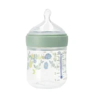 Butelki dla niemowląt - 420644 BUTELKA PP 150ML SMOCZEK SILIKONOWY NATURE + WSKAŹNIK TEMPER. 528547, 743076 - miniaturka - grafika 1