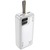 Powerbanki - Powerbank TRACER Blaze 30000mAh 65W Biały - miniaturka - grafika 1