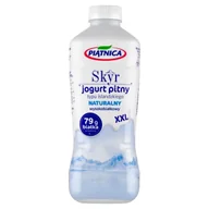 Kefiry, jogurty, maślanki - Piątnica XXL Skyr jogurt pitny typu islandzkiego naturalny 1 l - miniaturka - grafika 1