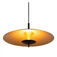 Lampy sufitowe - Wisząca lampa Vulcan 30461/09/30 Lucide LED 9W 3000K czarny złoty - miniaturka - grafika 1