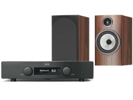 Zestawy stereo - Hegel H95 (czarny) + 706 S3 (mokka) - miniaturka - grafika 1