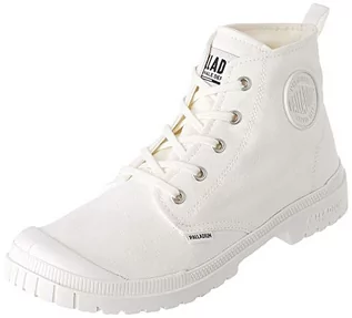 Botki damskie - Palladium Unisex Pampa Slim Hi botki, Gwiazda biała - 40 EU - grafika 1