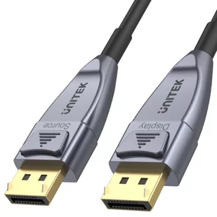 Unitek Przewód Displayport 1.4 Fiber Optical 15M - Kable komputerowe i do monitorów - miniaturka - grafika 2