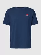 Koszulki męskie - T-shirt z okrągłym dekoltem i wyhaftowanym logo - miniaturka - grafika 1