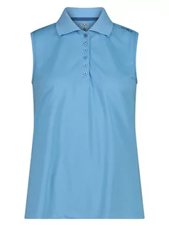 Koszulki i topy damskie - CMP Top funkcyjny w kolorze błękitnym - grafika 1