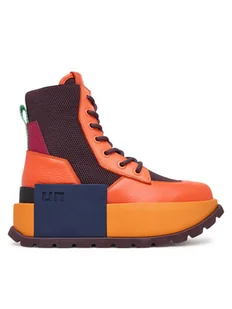 United Nude Trzewiki Roko Trooper 10967924165 Pomarańczowy - Botki damskie - miniaturka - grafika 1