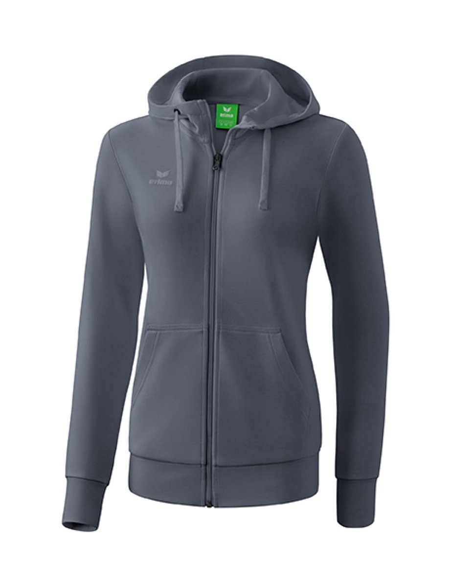 Bluza damska dresowa Erima z kapturem slate grey rozmiar 36