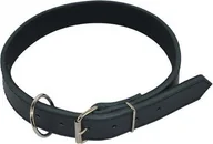 Obroże dla psów - Chaba OBROŻA DO BUDY SKÓRA 30/75 CZARNA - miniaturka - grafika 1