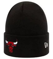 Czapki damskie - Czapka zimowa NEW ERA NBA Chicago Bulls Essential czarna - miniaturka - grafika 1