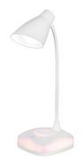 Lampy stojące - Nowoczesna lampka na biurko LED Activejet CLASSIC PLUS biała z funkcją oświetlenia nocnego - miniaturka - grafika 1