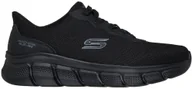 Buty sportowe męskie - Buty męskie SKECHERS BOBS Sport B Flex - GLACIAL EDGE 118113-BBK 42 - miniaturka - grafika 1