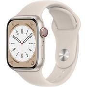 Smartwatch - Apple Watch Series 8 GPS+Cellular 41mm MNHY3CS/A Biały - miniaturka - grafika 1