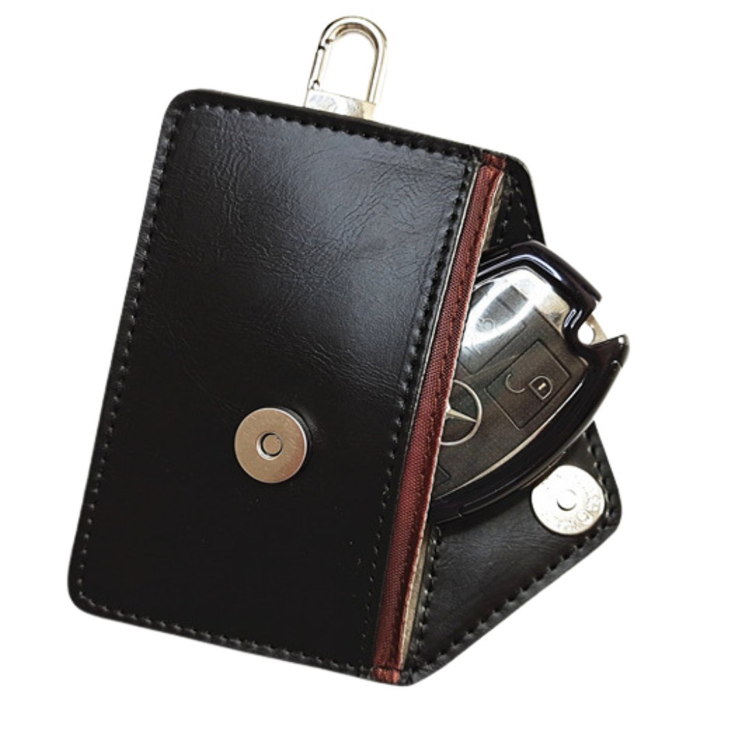 Etui pokrowiec na klucze RFID blokada sygnału klatka Faradaya