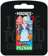 Magnesy - PAN DRAGON Magnes I love Poland Poznań ILP-MAG-C-POZ-04 - miniaturka - grafika 1
