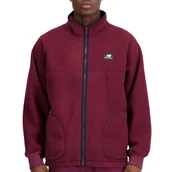 Bluzy męskie - Bluza New Balance MJ33503NBY - bordowa - miniaturka - grafika 1