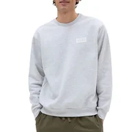 Bluzy męskie - Bluza Vans Relaxed Fit Crew VN0007FP1QI1 - szara - miniaturka - grafika 1