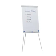 Prezentery i wskaźniki - Flipchart na trójnogu 68x105cm suchościeralno-magnetyczny NOBO ESSENTIALS /1915692/ - miniaturka - grafika 1
