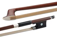 Akcesoria do instrumentów smyczkowych - GEWA Smyczek Skrzypcowy Massaranduba, Drewno Brazylijskie Student, 1/4, Pręt oktagonalny, Made in Germany, Jeszcze lepsza jakość,"Jaeger" - miniaturka - grafika 1