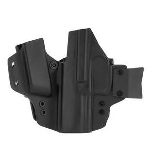 DOUBLETAP GEAR - Kabura wewnętrzna Kydex Appendix IWB z ładownicą do HK P30, SFP - Czarna - Odzież taktyczna i umundurowanie - miniaturka - grafika 2