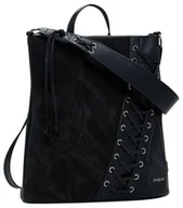 Torebki damskie - Desigual Kolor czarny, Czarny (Black), M - miniaturka - grafika 1