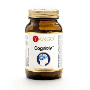 Suplement diety, YANGO Cognitiv, na pracę mózgu i koncentrację 60 kapsułek - Witaminy i minerały Suplement diety, YANGO Cognitiv, na pracę mózgu i koncentrację 60 kapsułek - Witaminy i minerały - miniaturka - grafika 1