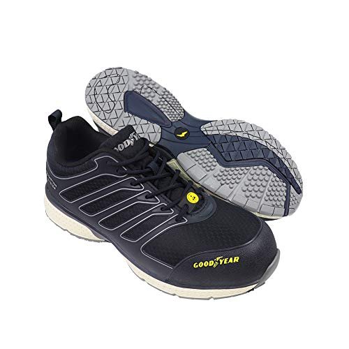 Goodyear Métal Libre EAU De Sécurité Résistant À Chaussures Composite Léger buty budowlane, niebieski - Bleu - 44 EU