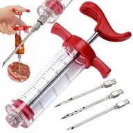 Artykuły masarskie - Szpryca Strzykawka Do Mięsa Do Peklowania Nastrzykiwarka 30Ml Do Marynaty - miniaturka - grafika 1