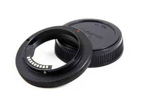 Adapter Olympus [4/3] Na M42 + Potwierdzenie Af - Akcesoria fotograficzne - miniaturka - grafika 1