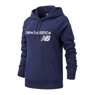 Bluzy sportowe damskie - Bluza New Balance WT03810PGM - granatowa - miniaturka - grafika 1